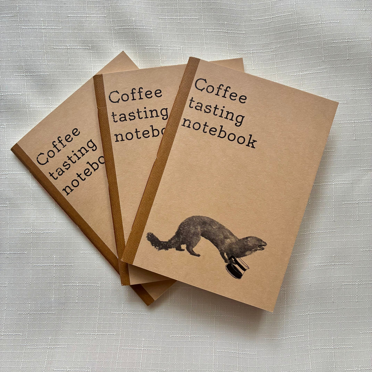 Coffee tasting notebook