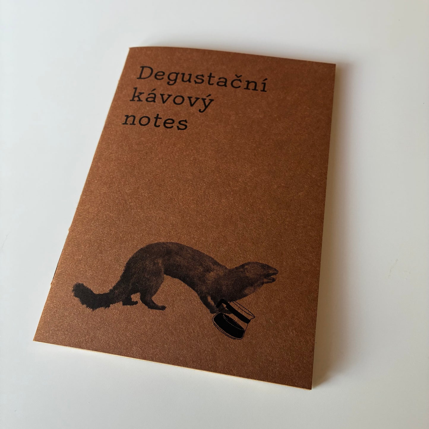 Degustační kávový notes