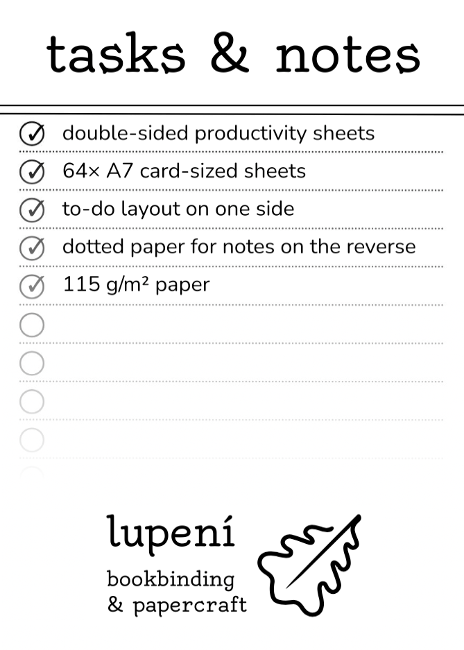 Todos & notes notepad